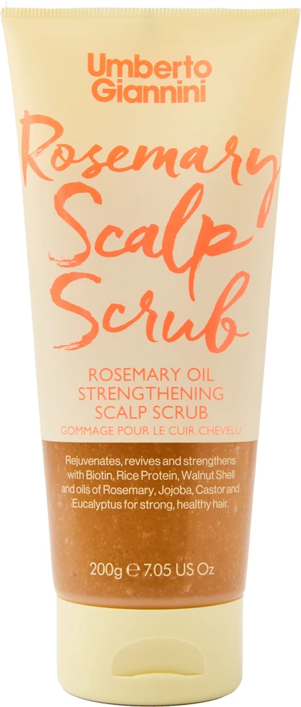 Umberto Giannini Rosemary Scalp Scrub Exfoliating & Gaivinantis, 200 ml