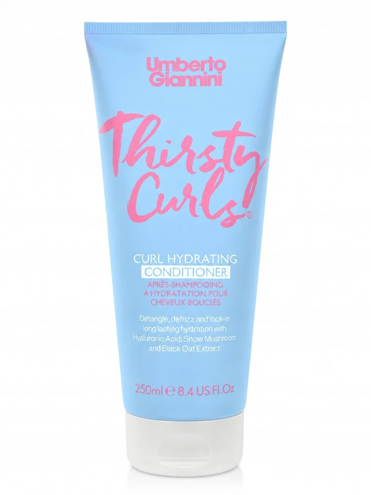 Umberto Giannini Thirsty Curls Hair Conditioner Hydrating & Frizz Control, 250 ml