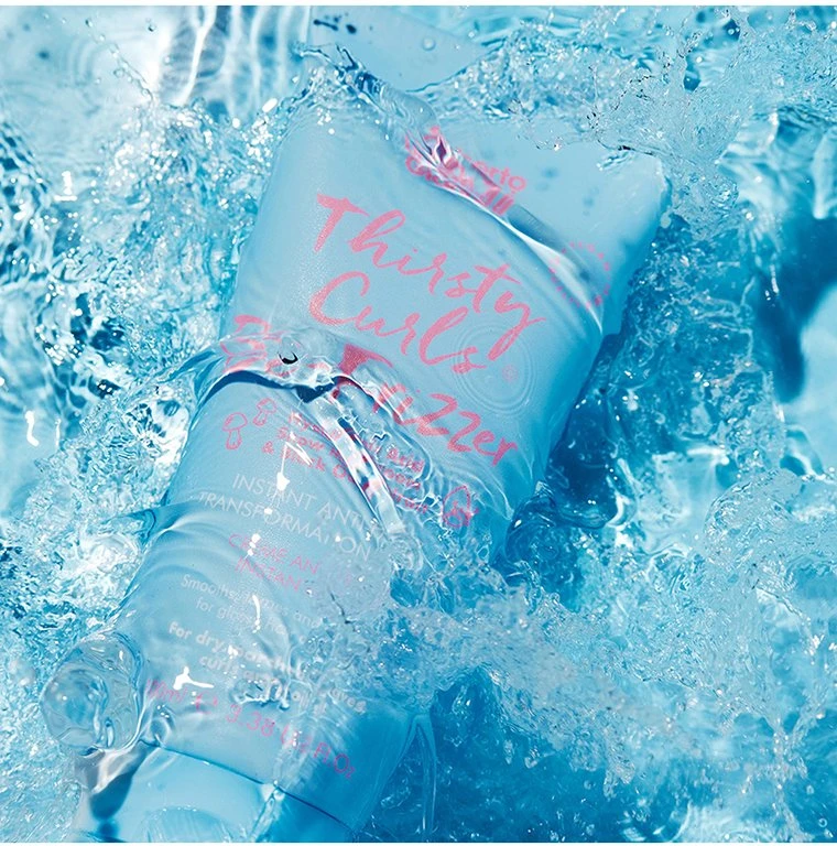 Umberto Giannini Thirsty Curls Hair Leave-In Kreminis Treatment Hydrating & Minkštinantis ir glotninantis, 100 ml