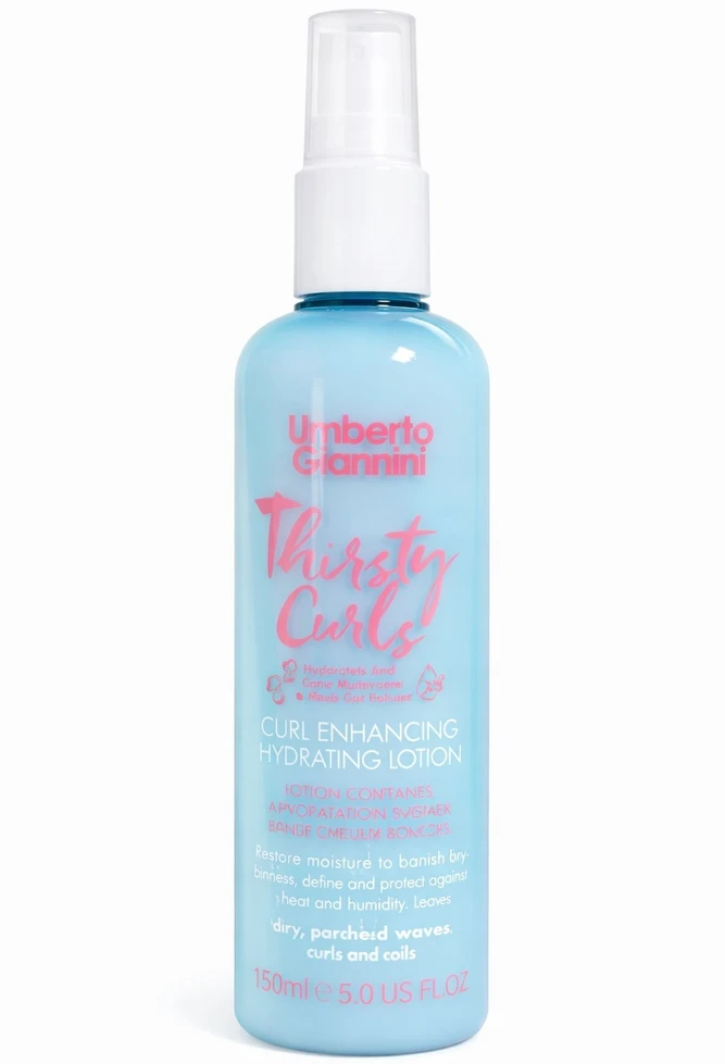 Umberto Giannini Thirsty Curls Hair Styling Lotion, 150 ml