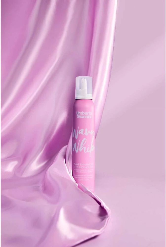 Umberto Giannini Wavy Whip Hair Styling Mousse Volumizing & Texturizing Medium, 200 ml