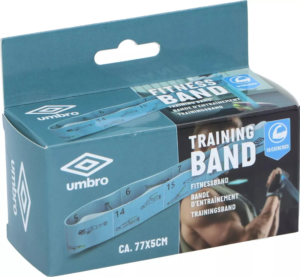 Umbro - Guminė pasipriešinimo juosta mankštai (Mėlyna)