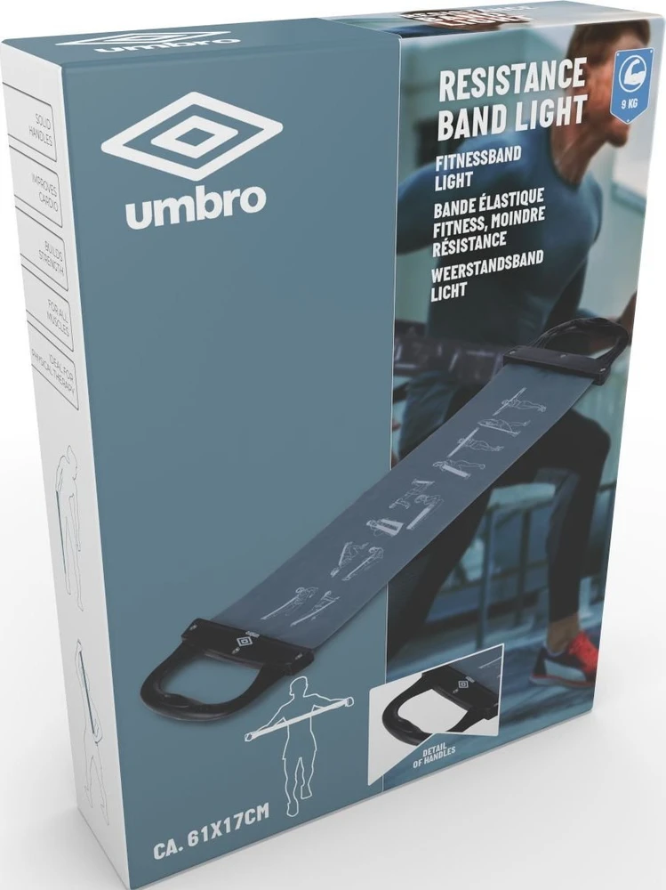 Umbro - Mankštos pasipriešinimo juosta Light (Mėlyna)