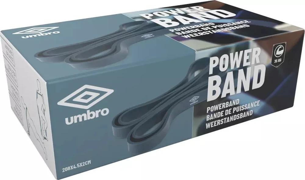 GUMINĖ PASIPRIEŠINIMO JUOSTA POWER BAND 35KG UMBRO 269573