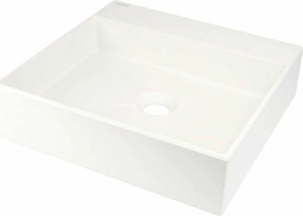Graninis praustuvas Deante Correo 40x40 cm, CQR_AU4S, Alabaster