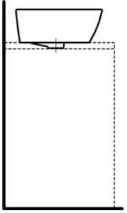 Praustuvė LAUFEN PRO 8.1296.4.000.109.1, 520×390 mm