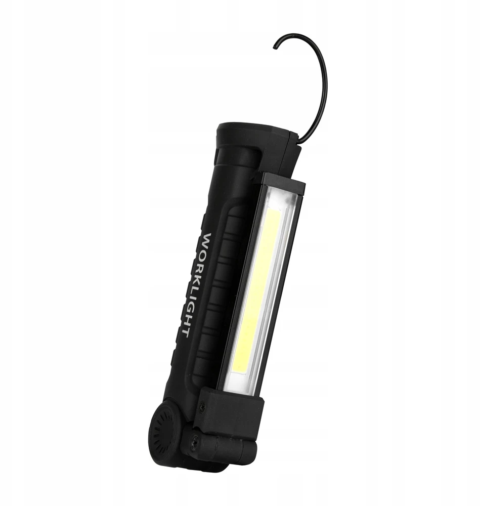 Žibintuvėlis UN LATARKA LED COB 3W+1W akumuliatorius 0472
