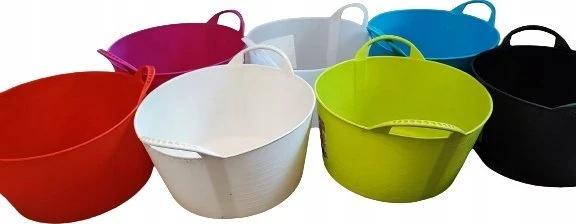 UN FLEXI Raudonas FLEXI BASKET 14L