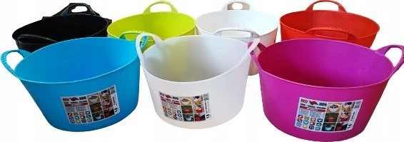 UN FLEXI Raudonas FLEXI BASKET 14L