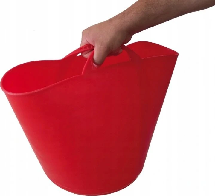UN FLEXI Raudonas FLEXI BASKET 14L