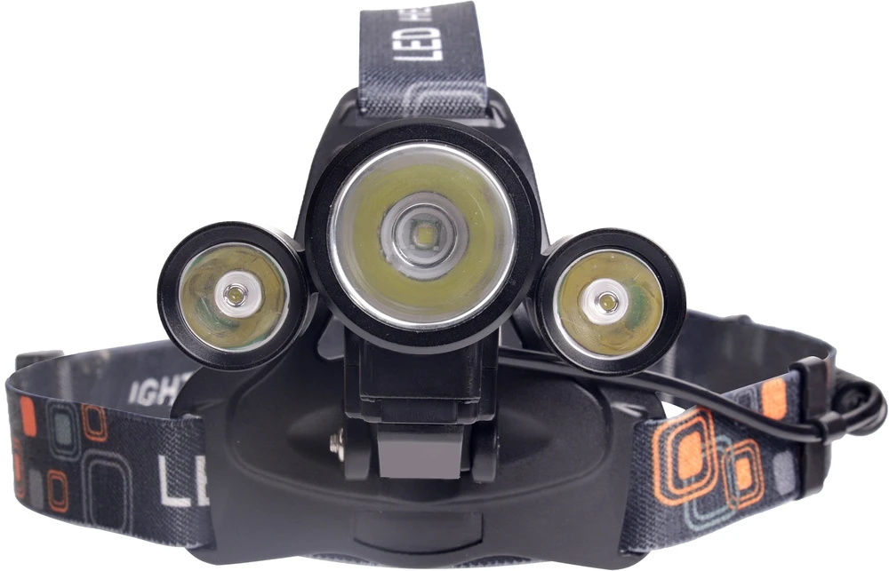 Priekinė prožektorinė lemputė UN PRIEKINĖ LED PROŽEKTORINĖ LEMPUTĖ 5W T6 + 2X CREE AKU 0478
