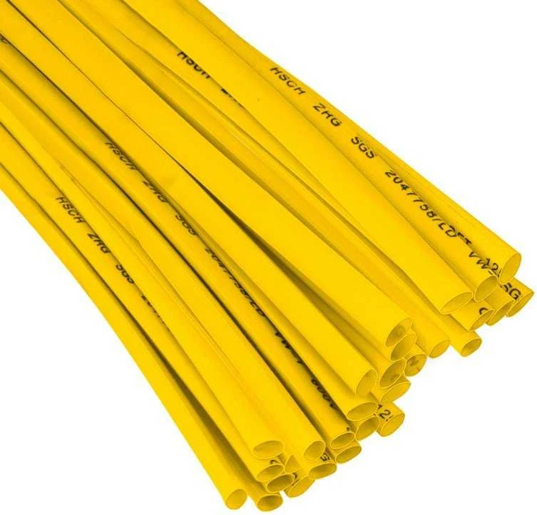 UN Radpol Termovamzdelis 12.7/6.4mm, geltonas, 1m