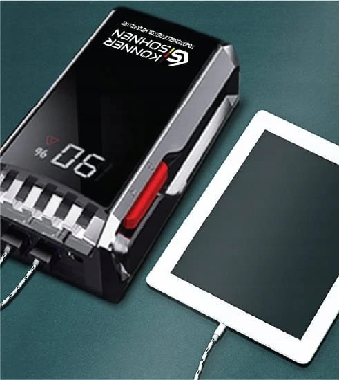 KÖNNER & SÖHNEN Paleidėjas starteris power bank 1000A, 12Ah, KS JS-1000