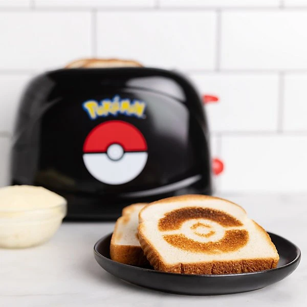 Skrudintuvas Nezatříděno Carruzzo Mad Monkey Pokémon – Toaster 2 griežinėliai Juoda, Raudona, Balta