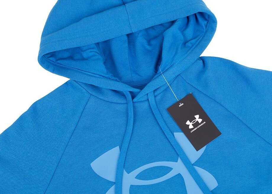 UAR Under Armour Rival Fleece Logo HD mėlynas 1379758 406 L