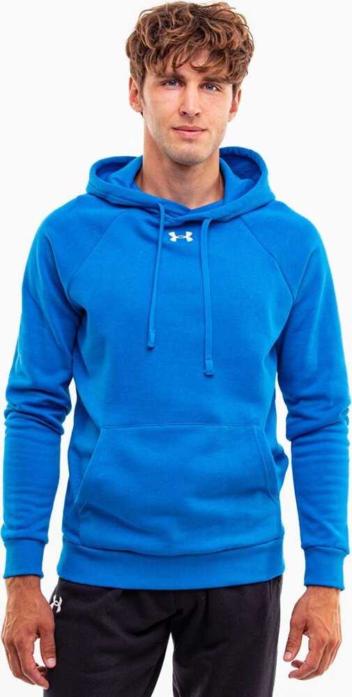 Vyriškas džemperis su gobtuvu Under Armour Rival Fleece, mėlynas
