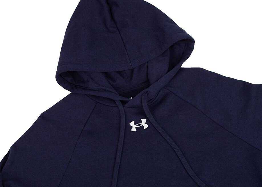 Vyriškas džemperis su gobtuvu Under Armour Rival Fleece, tamsiai mėlynas
