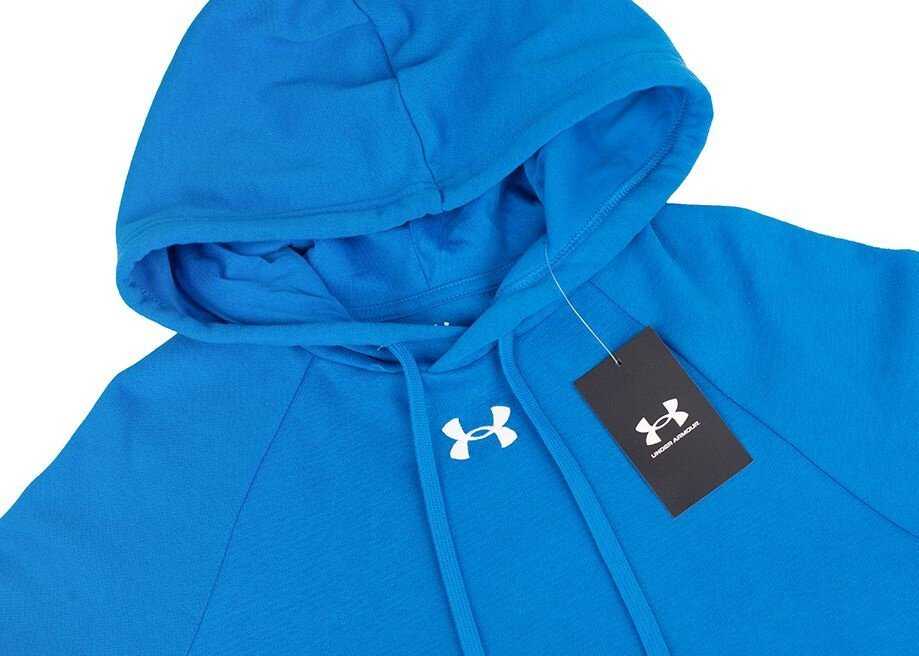 Vyriškas džemperis su gobtuvu Under Armour Rival Fleece, mėlynas