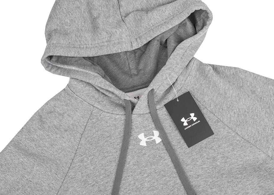 Vyriškas džemperis su gobtuvu Under Armour Rival Fleece, pilkas
