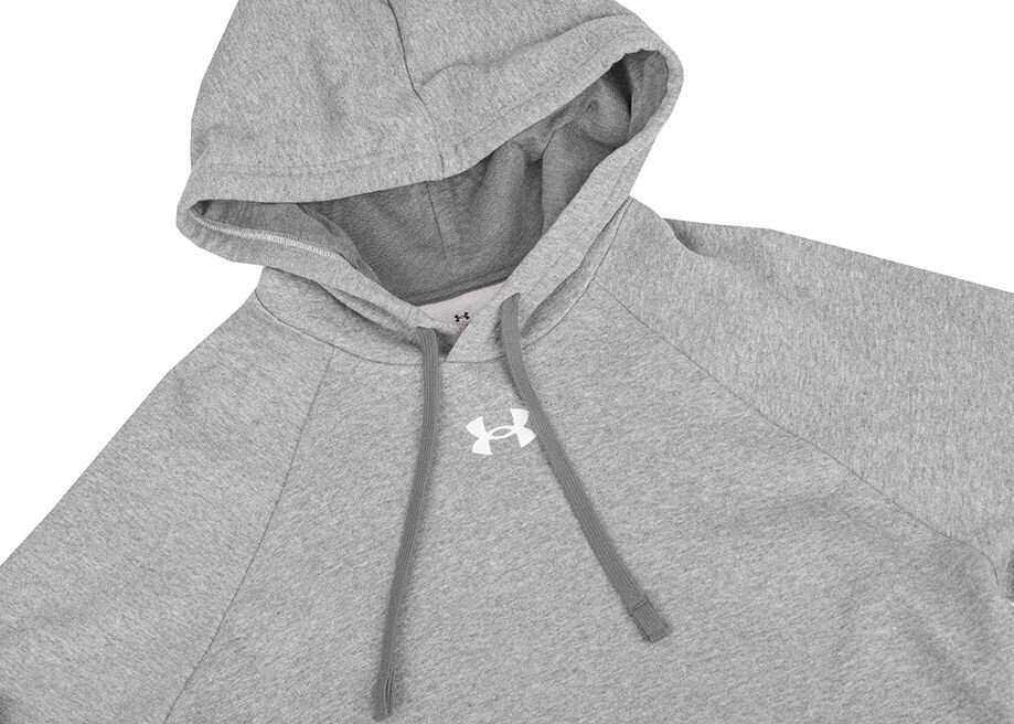 Vyriškas džemperis su gobtuvu Under Armour Rival Fleece, pilkas