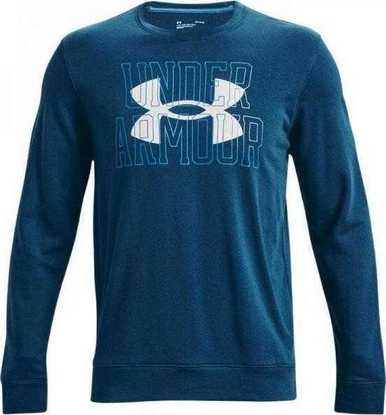 Under Armour UA Rival Terry Logo Crew M 1370391 458 džemperis