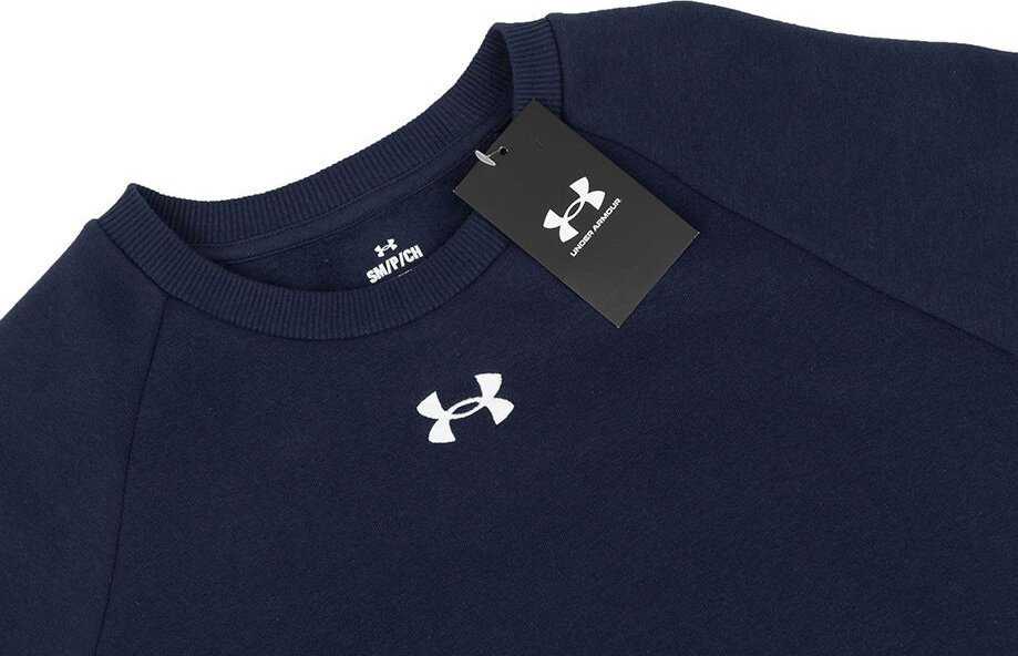 Vyriški „Under Armour Rival Fleece Crew“ megztiniai, tamsiai mėlyni, Mėlyna 1379755 410