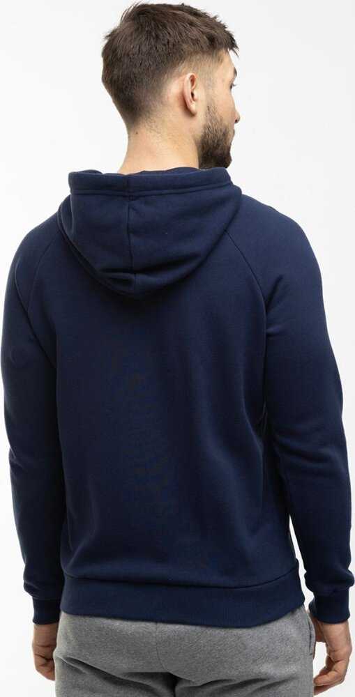 UAR Under Armour vyriški „Rival Fleece“ džemperiai su gobtuvu, mėlyni, Mėlyna 1379767 410