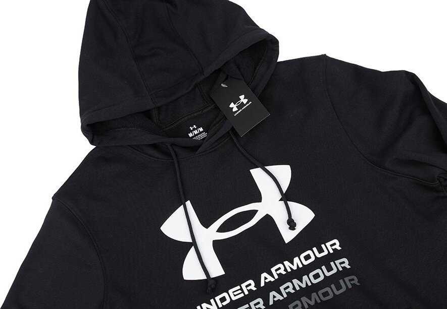 Vyriškas džemperis su gobtuvu Under Armour, juodas