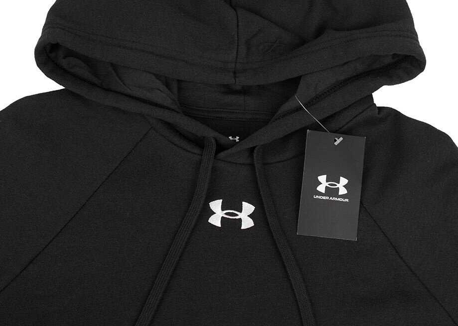 Vyriškas džemperis su gobtuvu Under Armour Rival Fleece, juodas