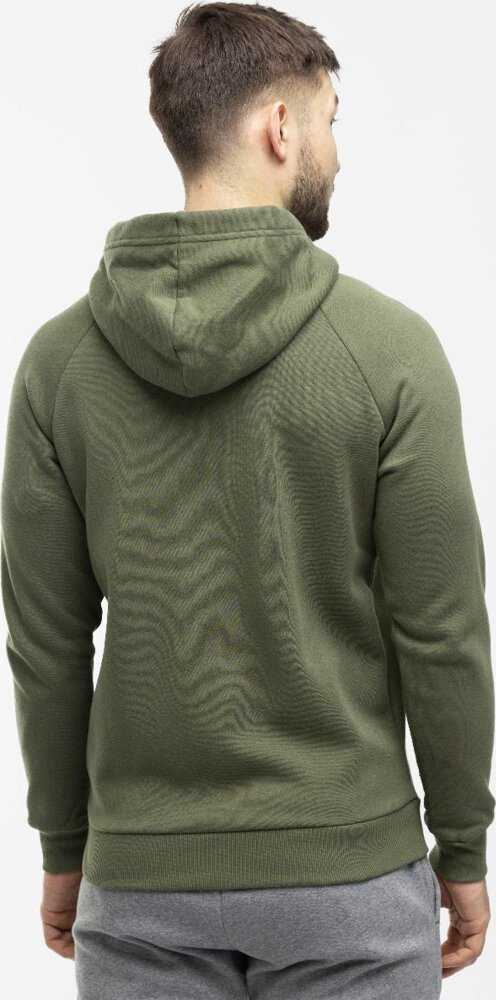 Vyriškas džemperis su gobtuvu Under Armour Rival Fleece, chaki
