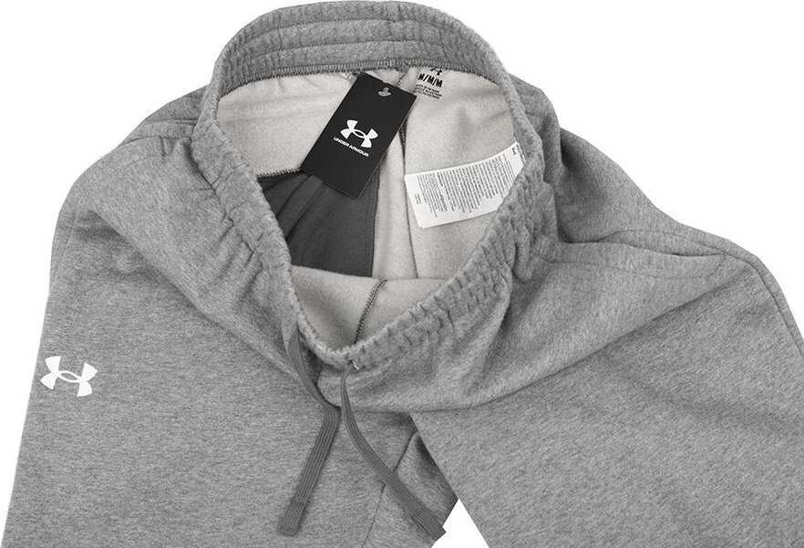 UAR Under Armour UA Rival Fleece Kištukinis Pilka Medvilnė, Poliesteris