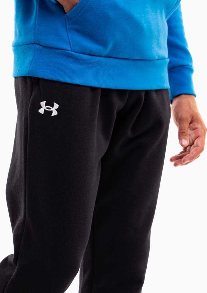 UAR Under Armour UA Rival Fleece Kištukinis Juoda Medvilnė, Poliesteris