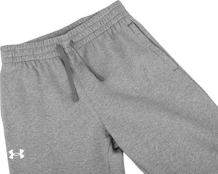 UAR Under Armour UA Rival Fleece Kištukinis Pilka Medvilnė, Poliesteris