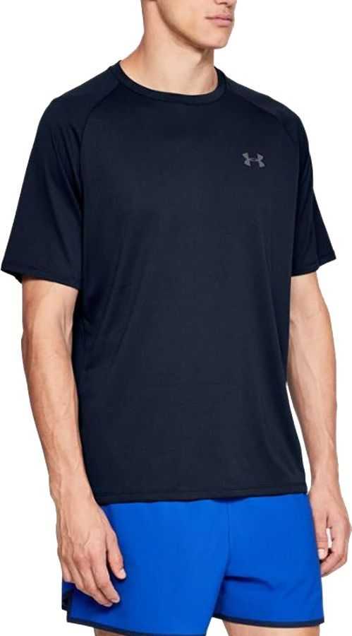 Vyriški marškinėliai Under Armour Tech 2.0 SS tamsiai mėlyna 1326413 408 (M)