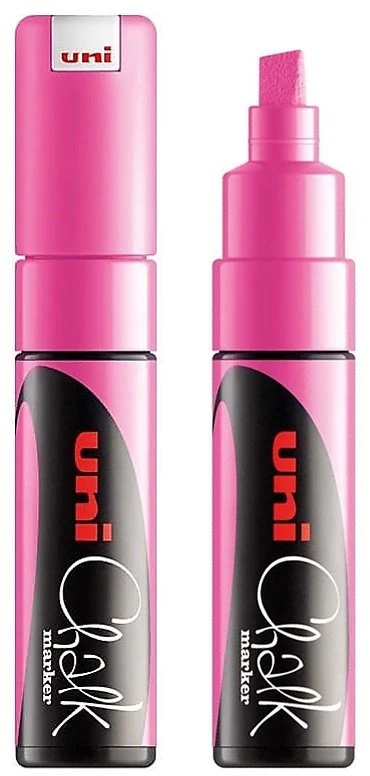 Kreidinis žymeklis Uni PWE-8K sidabrinis