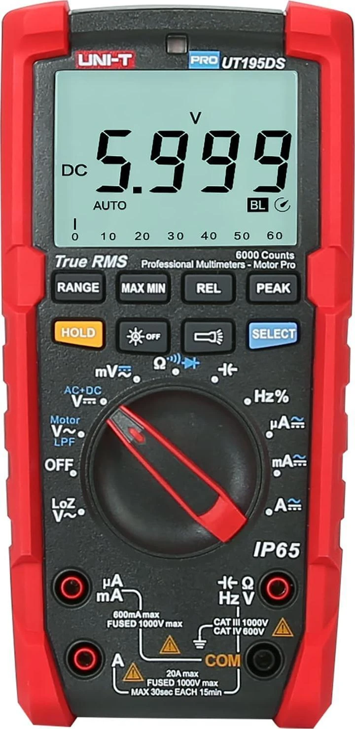 Uni-t Universalus multimetras UT195DS