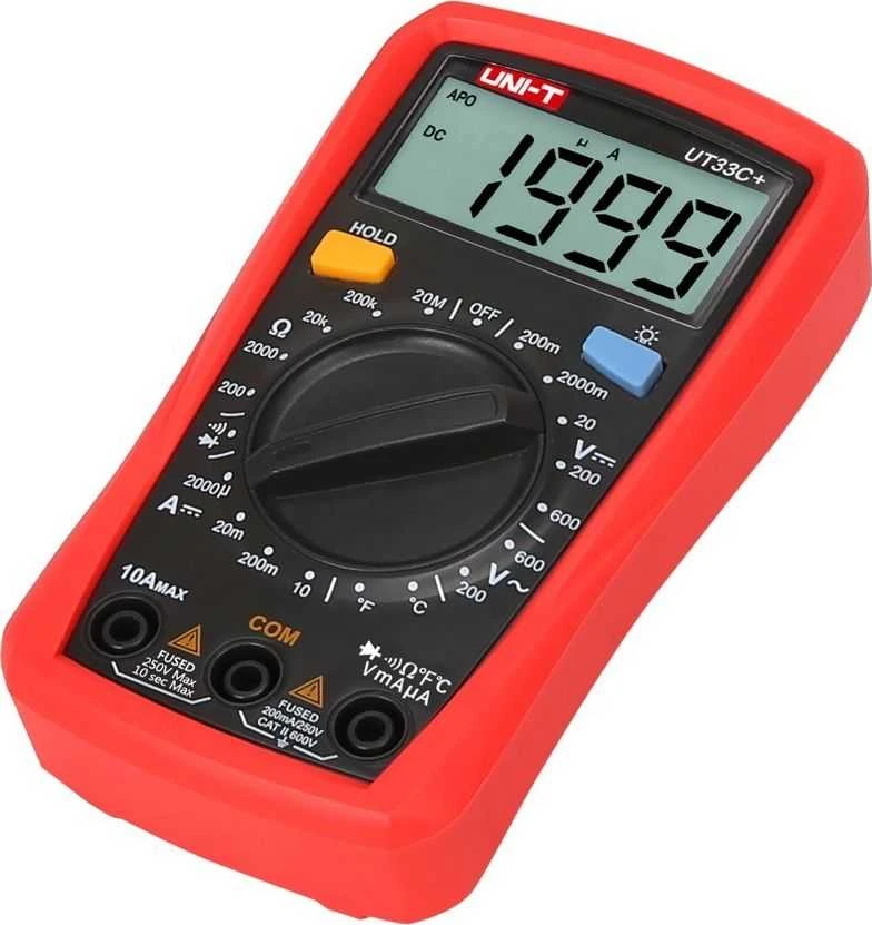 UNIVERSALUS MATAVIMO PRIETAISAS UT-33C+ UNI-T
