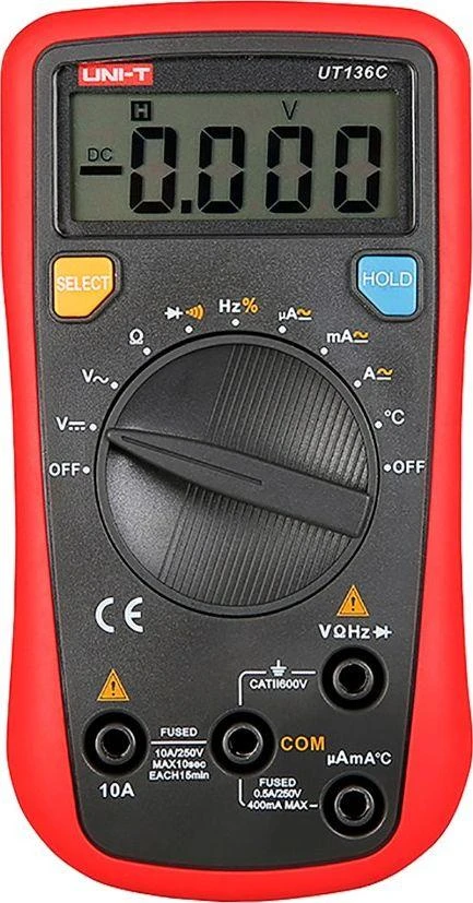 UNIVERSALUS MATAVIMO PRIETAISAS UT-136C+ UNI-T