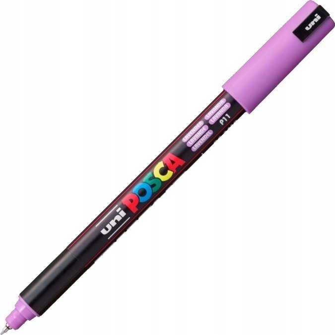 UNI-BALL POSCA PC-1MR marker 1 vnt. Końcówka cienka Violetinis
