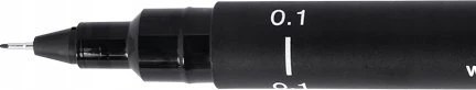 UNI-BALL Uni - The Full Juoda Boc - Finelineris (18 vnt.) (401229) /Meno reikmenys ir rankdarbiai