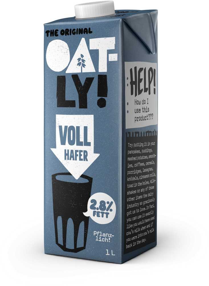 Oatly - avižų gėrimas „Whole Delux“ 1 l