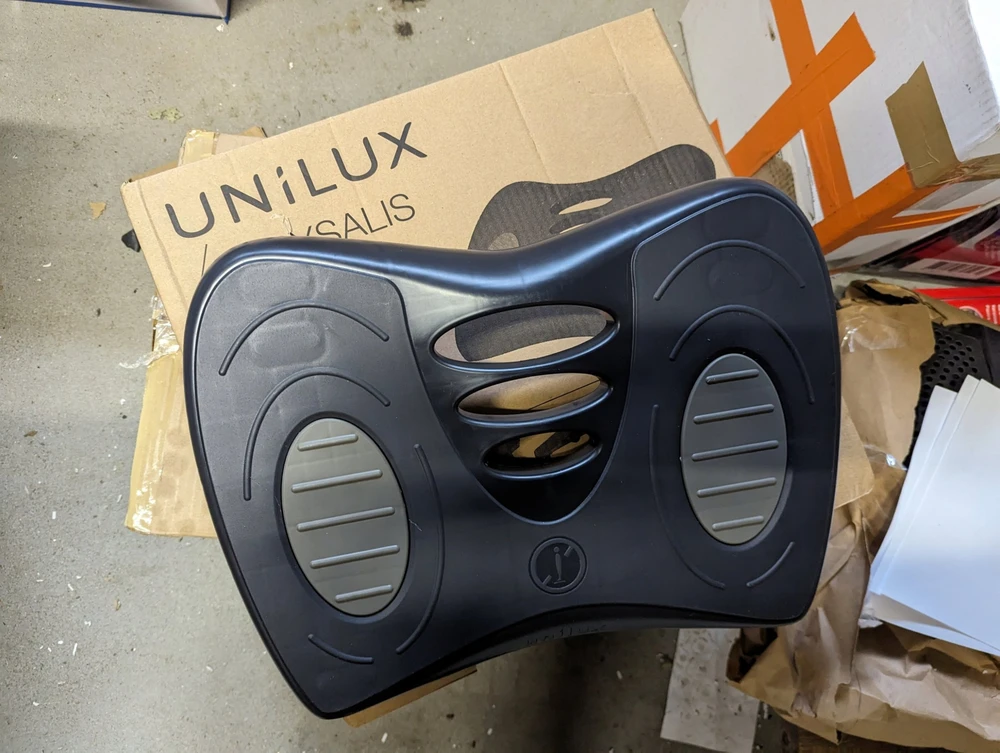 Unilux Unilux Nymphea - foot support - juodas