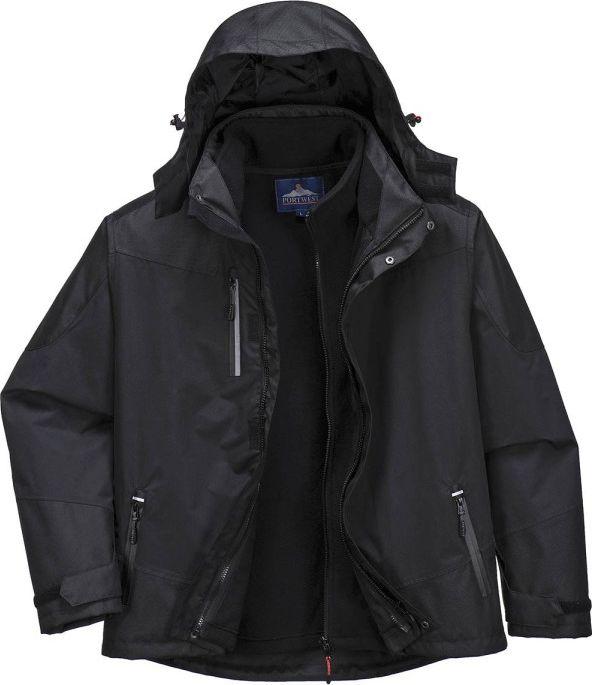 Unimet Striukė 3 viename Portwest S553, Dydis: S, Pw spalvos: Juodas