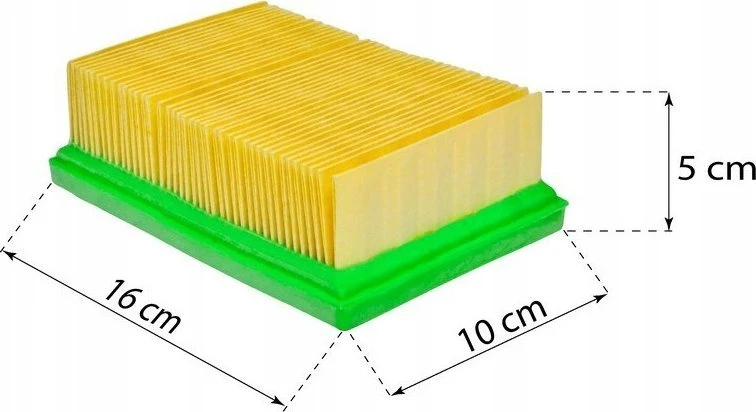 Unimet Plokščias filtras, skirtas Karcher MV4,5,6