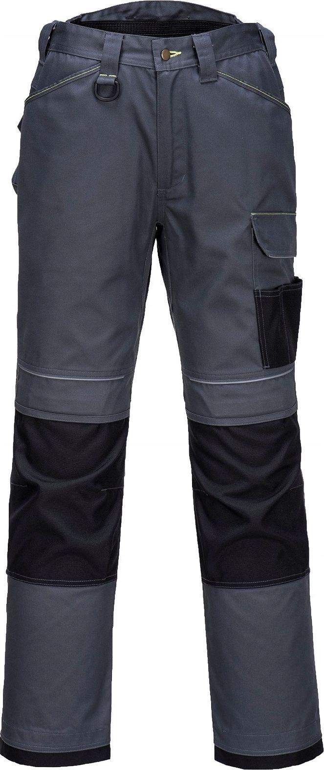 Unimet Darbo kelnės PORTWEST T601, Dydis: 42, Pw spalvos: Zoom Pilkas/Juodas