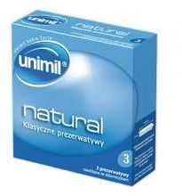 UNIMIL DĖŽUTĖ 3 NATURAL+ prezervatyvai