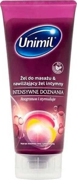 UNIMIL UNIMIL_Intensive Experiences masažo gelis ir drėkinamasis intymus gelis 200ml