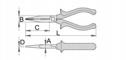 Unior replės 508/1VDEBI