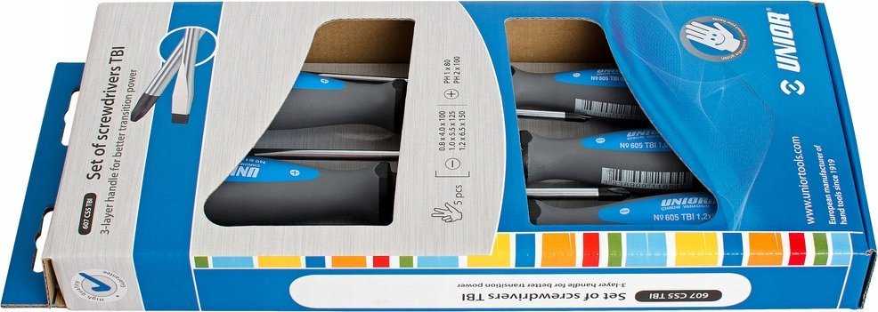 UNIOR TBI 607CS5 atsuktuvo rinkinys