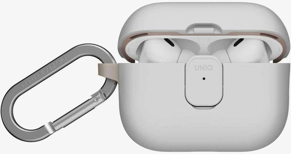Dėklas Uniq Clyde Case for AirPods Pro 3rd Gen - Gray-rusvai gelsvas